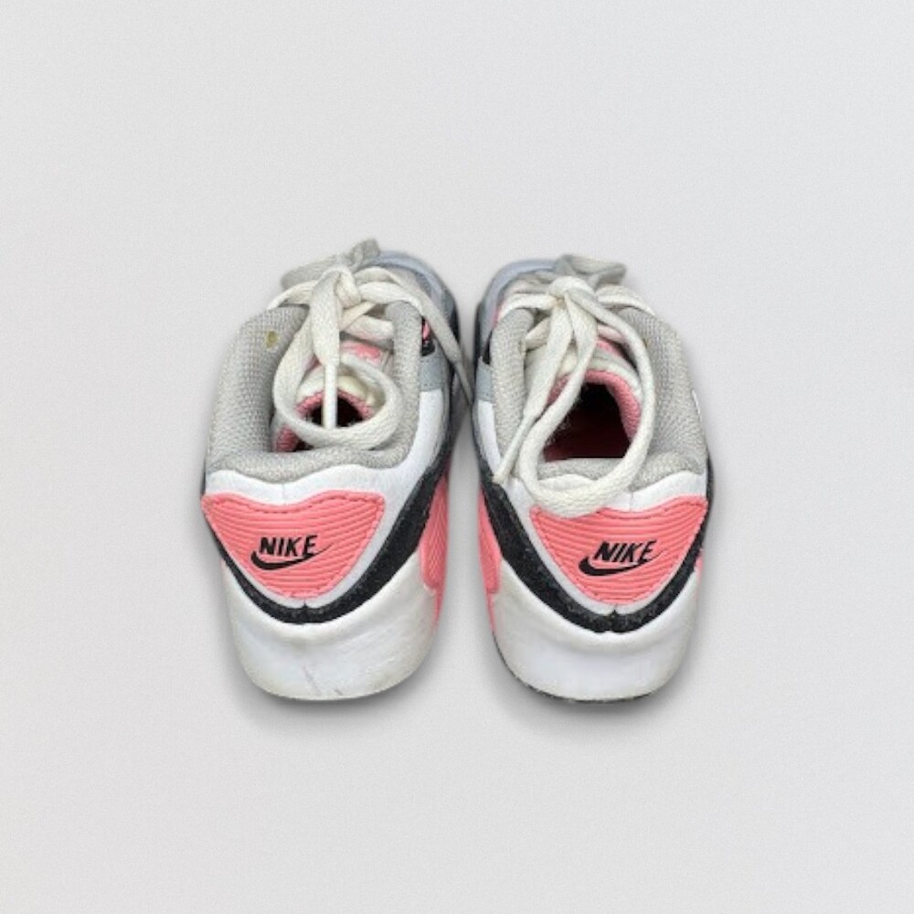 White Gray Pink Athletic Running Sneakers Kids Size 10C - Picture 4 of 4